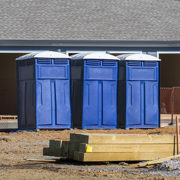 what is the expected delivery and pickup timeframe for the portable restrooms in Spring Bay IL